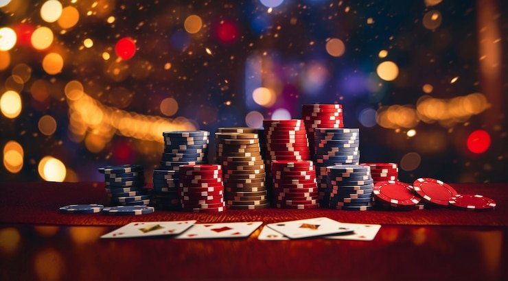 Tampilan permainan Teen Patti di platform bobatoto dengan kartu dan meja interaktif